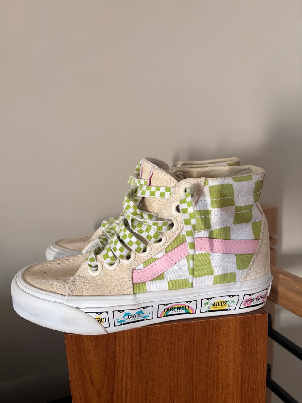 Vans x Emma Mulholland Sk8-Hi Tapered Sneakers - NEW
